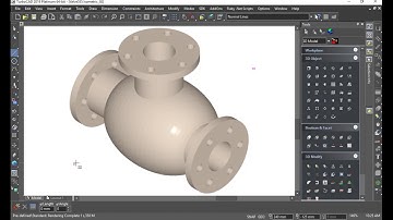Modeling a valve in TurboCAD