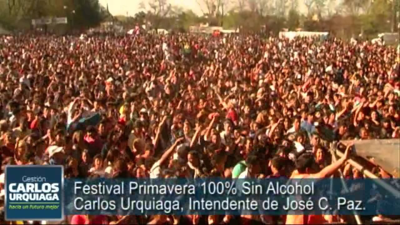 Prensa José C Paz PRIMAVERA 100 SIN ALCOHOL 2014 YouTube