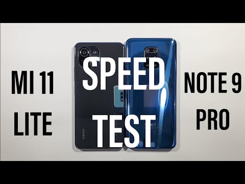 Xiaomi Mi 11 Lite vs Xiaomi Redmi Note 9 Pro Speed Test