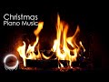 Merry Christmas: Instrumental Christmas Music with Fireplace 24/7 | Christmas Piano Music