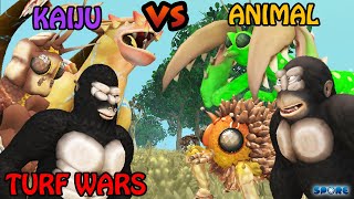 Kaijus vs Animals Turf War [S2] | SPORE