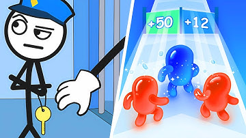 Thief Puzzle vs Join Blob Clash 3D 🧩🧬 Max Level Gameplay Walkthrough Android iOS Update 7KP3