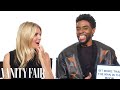 Chadwick Boseman and Sienna Miller Teach You South Carolina and British Slang | Vanity Fair