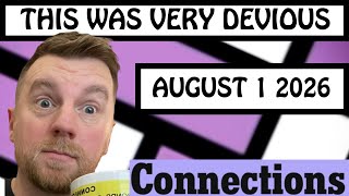 I'm shocked with the blue category! | Connections #1147 (August 1 2026) screenshot 3