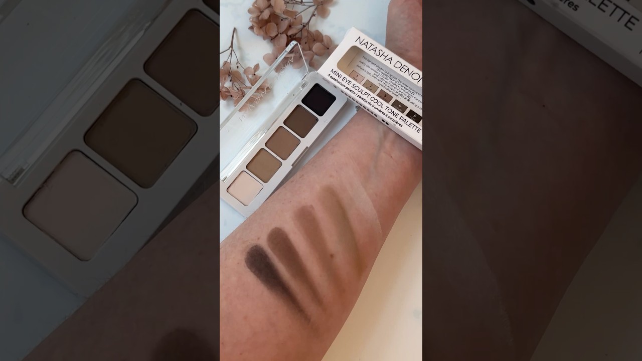 video NATASHA DENONA Mini Cool Eye Sculpt Eyeshadow Palette
