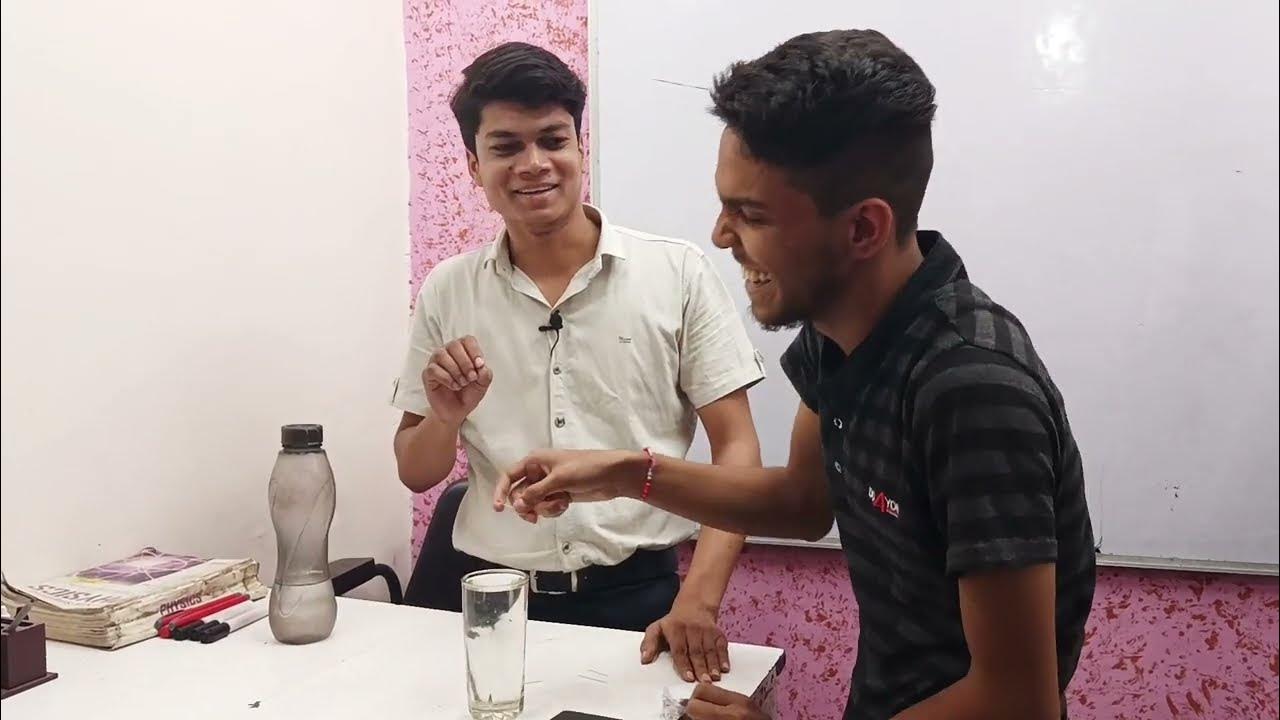 Needle float on the water Archimedes Principal Experiment Physics