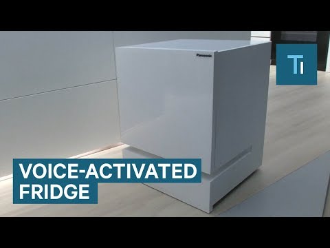 Panasonic has revealed a fridge that drives to you when called