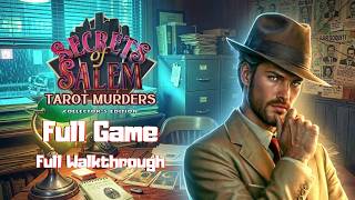 Secrets of Salem: Tarot Murders – Full Game FULL Walkthrough | All Puzzles & Hidden Objects screenshot 3