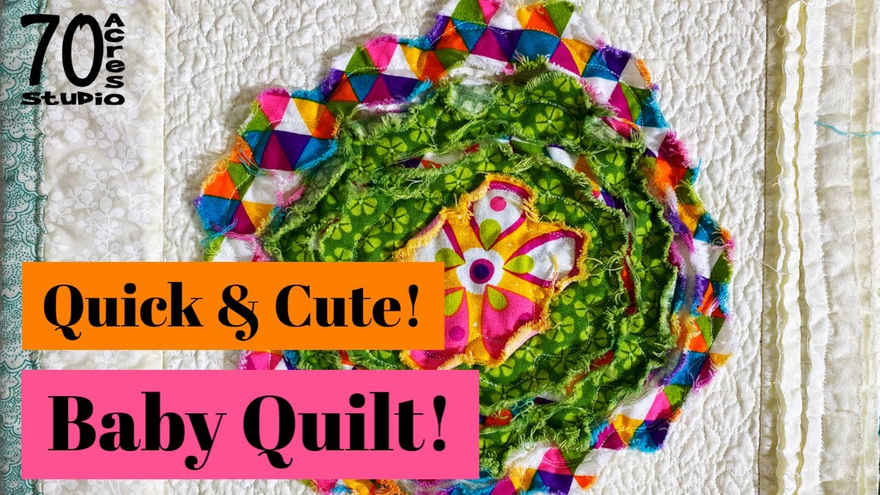 How to make a Raw Edges Square Quilt 