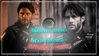 Smooth Zoom In + Head Tracking Alight Motion Tutorial + Preset