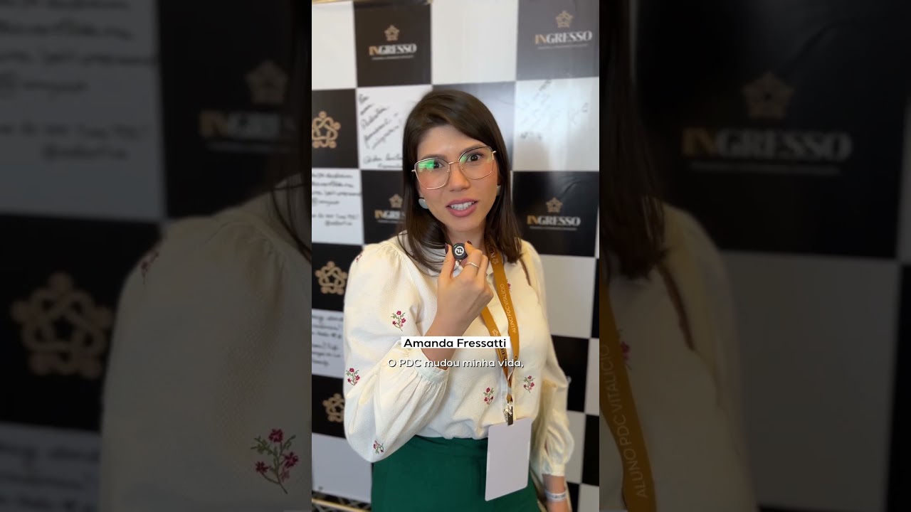 Depoimento de participante do INgresso 1