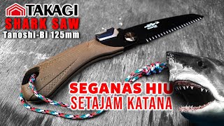 NYOBAIN GERGAJI LIPAT JEPANG, TAKAGI SHARK SAW TANOSHI-BI 125MM🪚