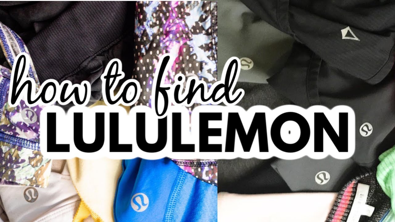 How to Find Lululemon at Thrift Stores 