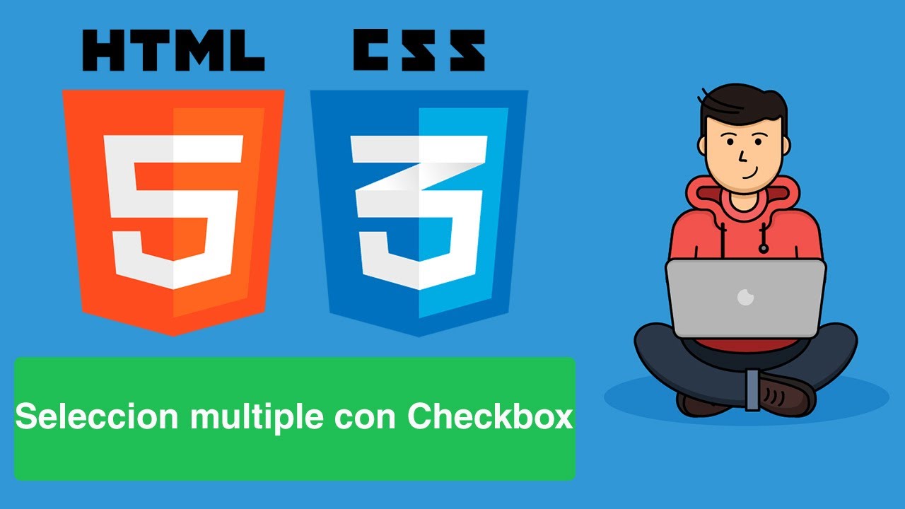 🐱‍💻 Curso de Diseño Web #20 | HTML | Seleccion multiple con Checkbox ...