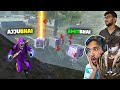 Ajjubhai funny play with desigamers and munnabhaigaming  free fire highlights