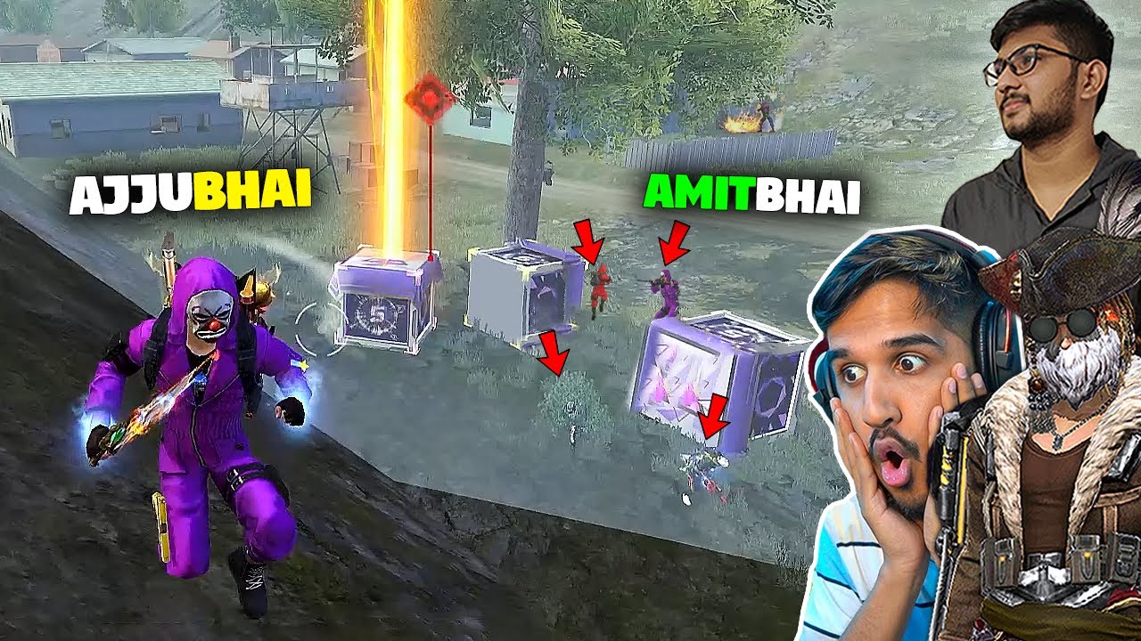AJJUBHAI FUNNY PLAY WITH @DesiGamers_ AND @Munnabhaigaming - FREE FIRE ...