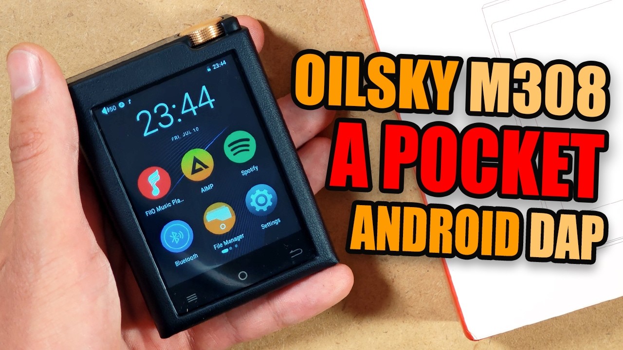 Oilsky M308 - A Tiny Android DAP (Testing My Patience) - YouTube