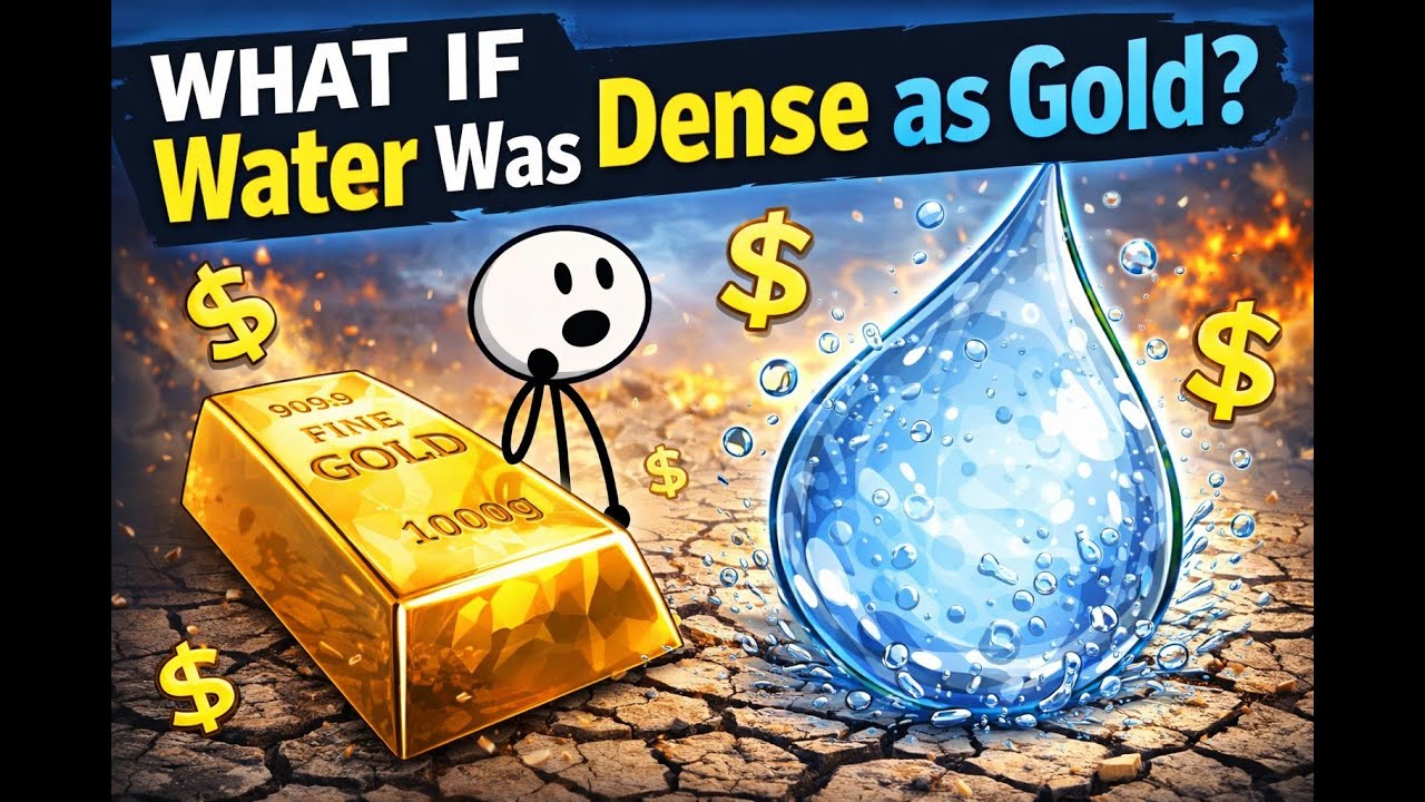 What If Water was as Dense as Gold? 