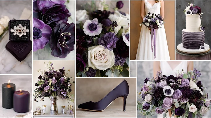 Black and Purple Wedding Theme: A Bold & Elegant Choice for Your Big Day!