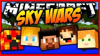 5 MAN MINECRAFT MEGA SKYWARS