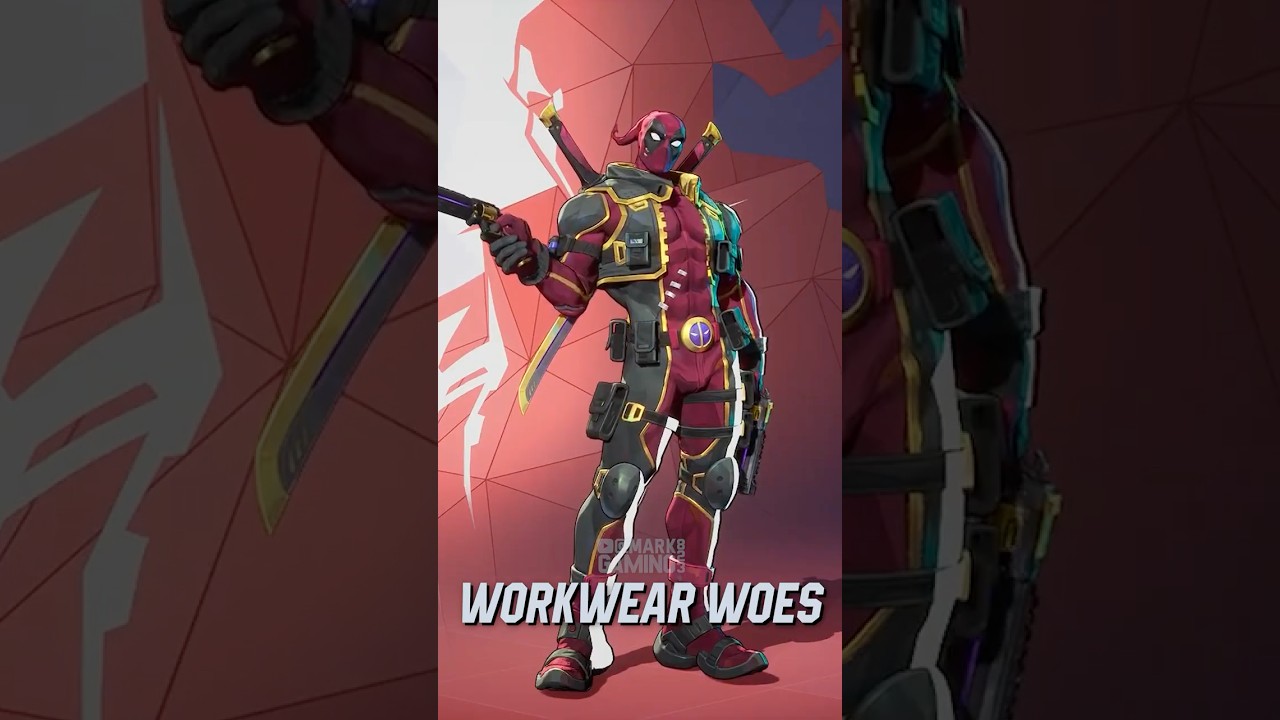 All Deadpool Skins and MVP Animations in Marvel Rivals
