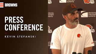 Kevin Stefanski: The rookies as a class have made strides | Press Conference