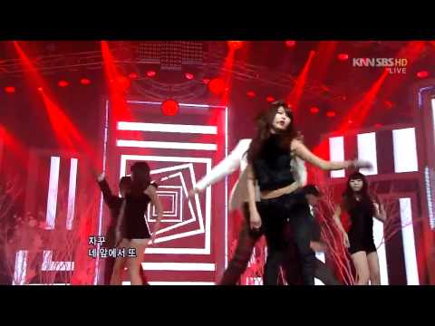 Trouble Maker - Trouble Maker (트러블메이커) @SBS Inkigayo 인기가요 20111225