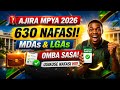 AJIRA MPYA 2026 NAFASI 630 MDAs LGAs ZATOKA SASA USIKOSE HII NAFASI OMBA LEO