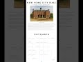 The United States Continental & Constitutional Capitols Calendar – 1774 to 1790