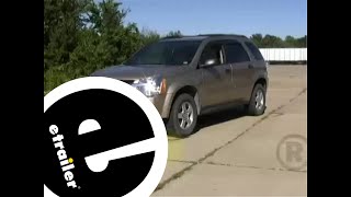 Trailer Wiring Harness Installation - 2005 Chevrolet Equinox - etrailer.com