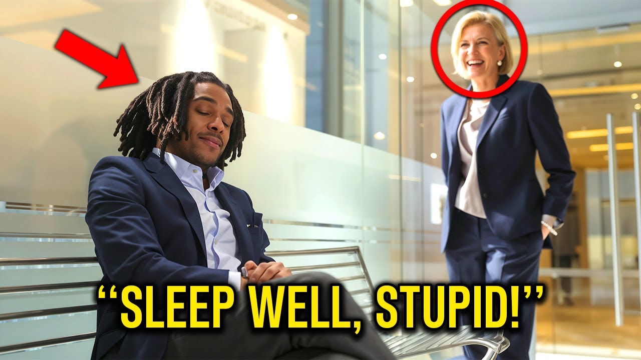 Outline Video Bank Manager Makes Black Man Wait 2 Hours —Her Face Changes When Board Members Walk In