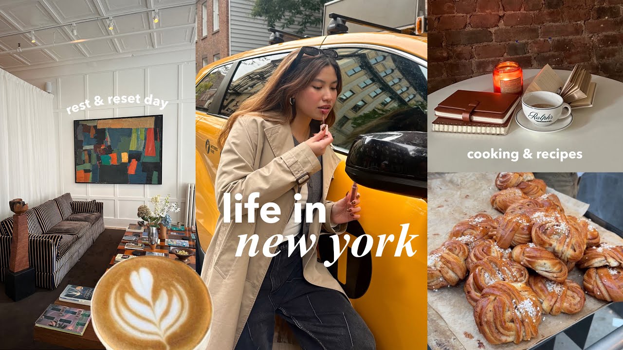 Living in NYC ౨ৎ˚⟡ comfort meals + recipes & cozy days