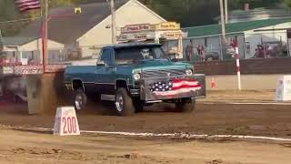 This was last night at the Morrow county fair in Mount gilead Ohio. Cheater street gas.