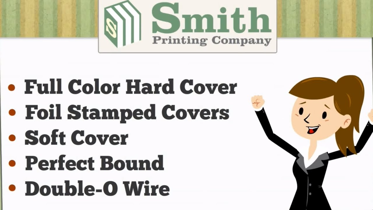 Book Printing and Book Binding Services at Smith Printing Company