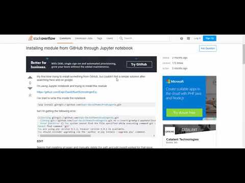 Git Hub repos for Python Code tutorial