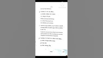 Arbitration Conciliation and Alternate Dispute Resolution system VIKRAM UNIVERSITY