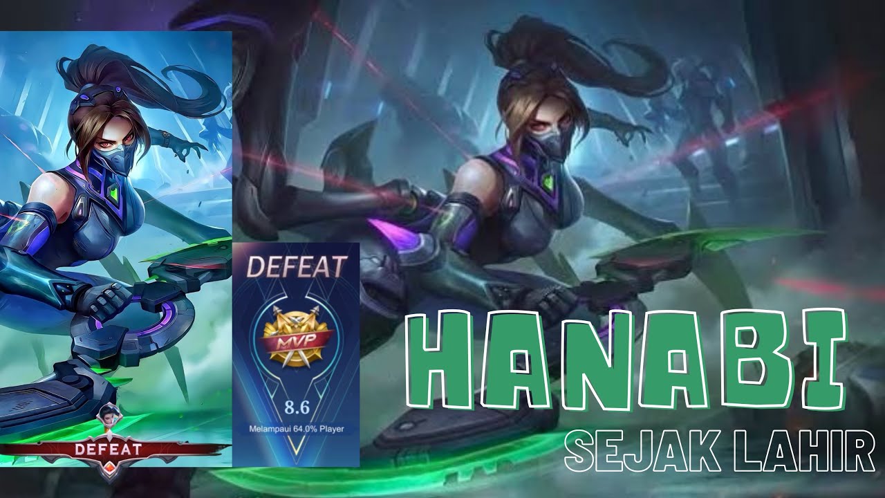 HANABI SEKAK LAHIR || UHUY WALAUPUN DEFEAT SKILL GA BISA BOHONG RATU MVP NIH BOS 