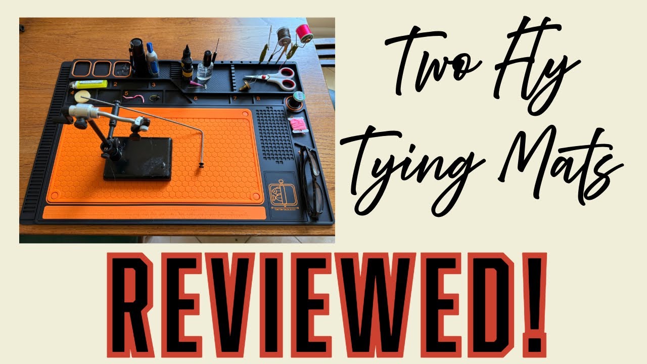 REVIEWED: Tinfish Tackle Co. and Skmiiloy Fly Tying Mats !
