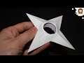 Cómo Hacer Estrellas Ninja o Shuriken | Estrella de Papel