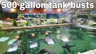 Another huge tank breaks at ohio fish rescue