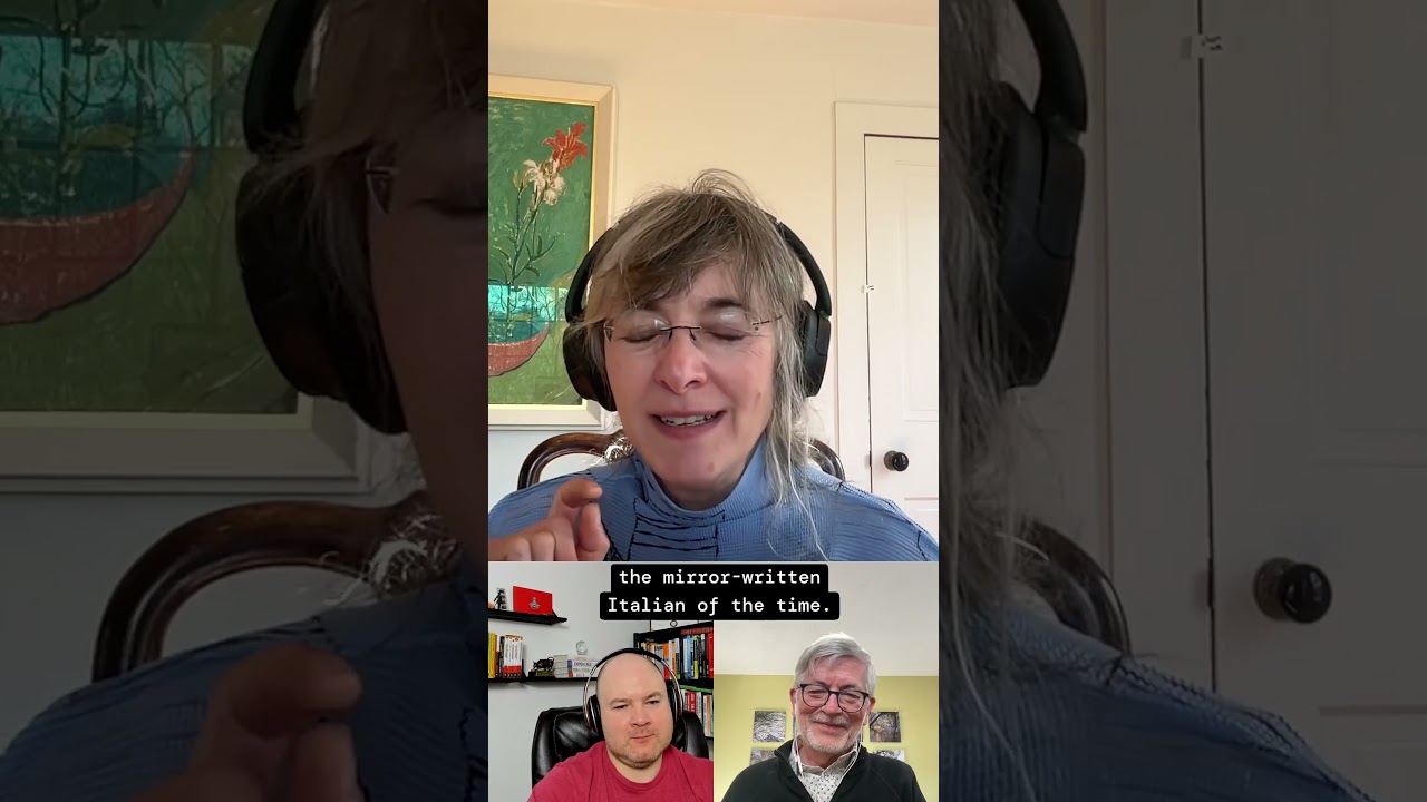 Figuring out the original Leonardo da Vinci notes on plant patterns