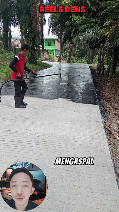 Cara terbaru aspal jalanan 😲😲 #shorts #tips