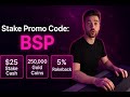 Stake Casino bonus code BSP: 200% up to $1000 + 5% Rakeback