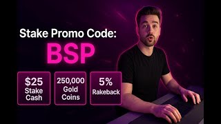 Stake Casino bonus code BSP: 200% up to $1000 + 5% Rakeback