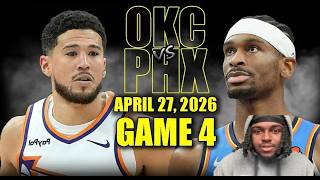 FINALLY ITS OVER!!!! OKC VS. SUNS GAME 4 NBA PLAYOFFS HIGHLIGHTS!!!