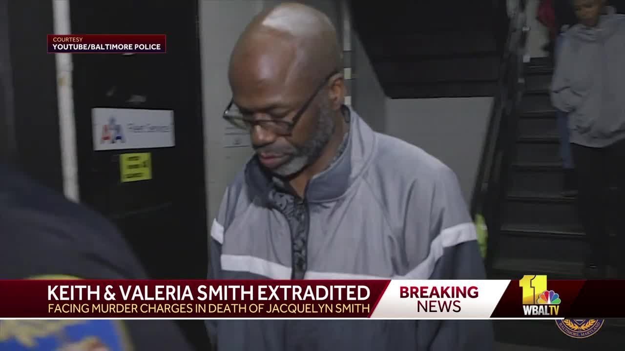 wbal-tv baltimore Keith, Valeria Smith extradited to Maryland