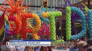 Columbus Pride festival begins as Stonewall anticipates largest crowd ever