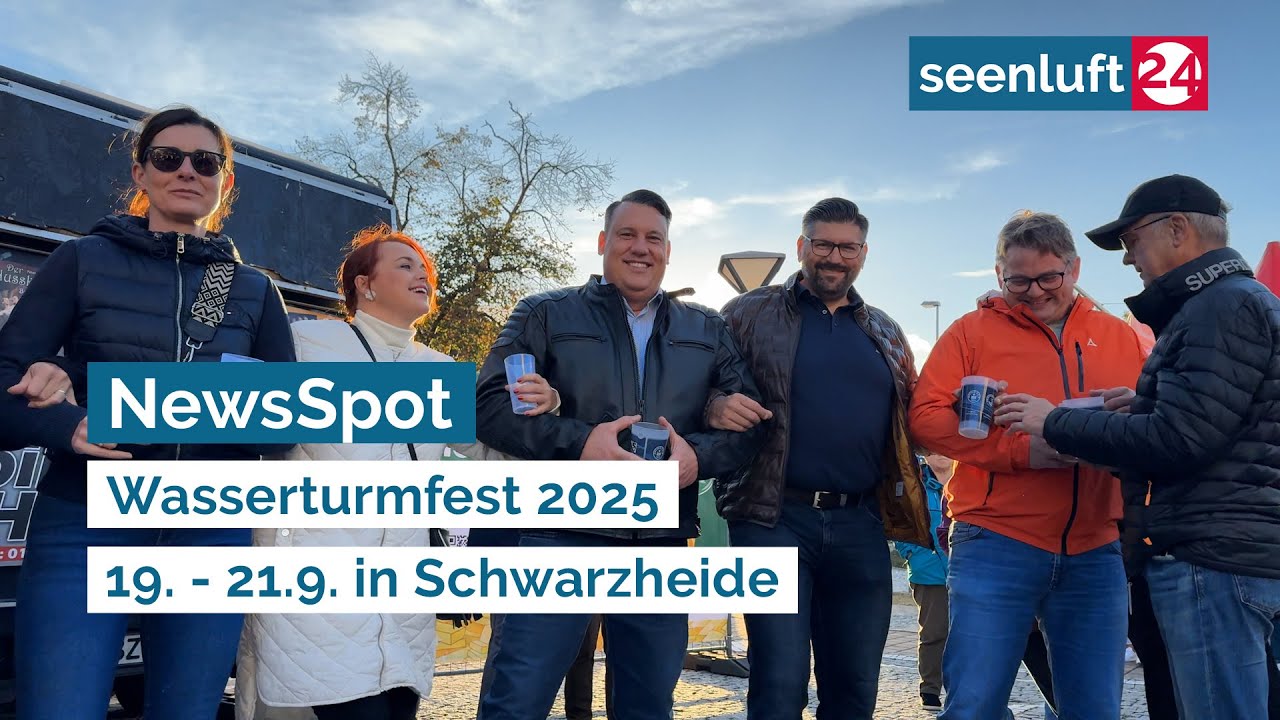 NewsSpot: Wasserturmfest 2025 in Schwarzheide