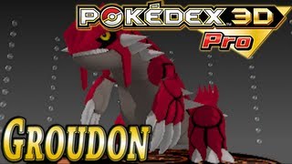 Groudon  Pokédex