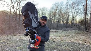 Ask Echo SLC130  Cart Golf Bag ⛳ Silent Stealth Golf Bag